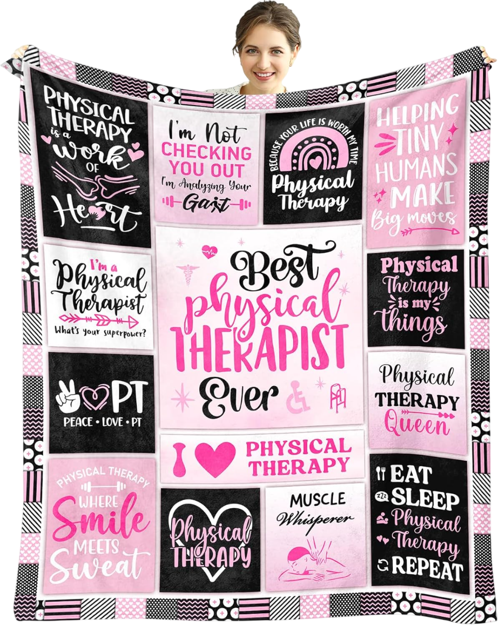 Christmas Physical Therapist Blanket
60" x 50" by Beacon